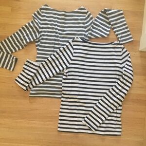 GAP Boatneck Long Sleeve Tee Shirt Bundle